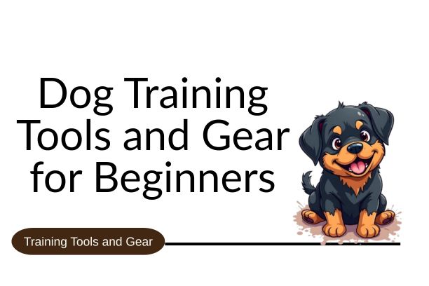 Dog Training Tools and Gear for Beginners